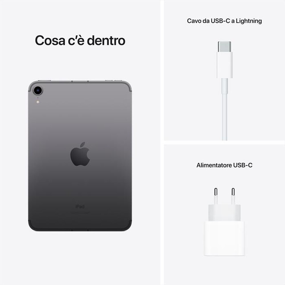 "APPLE - iPad mini Wi-Fi + Cellular 64GB-Space Grey"