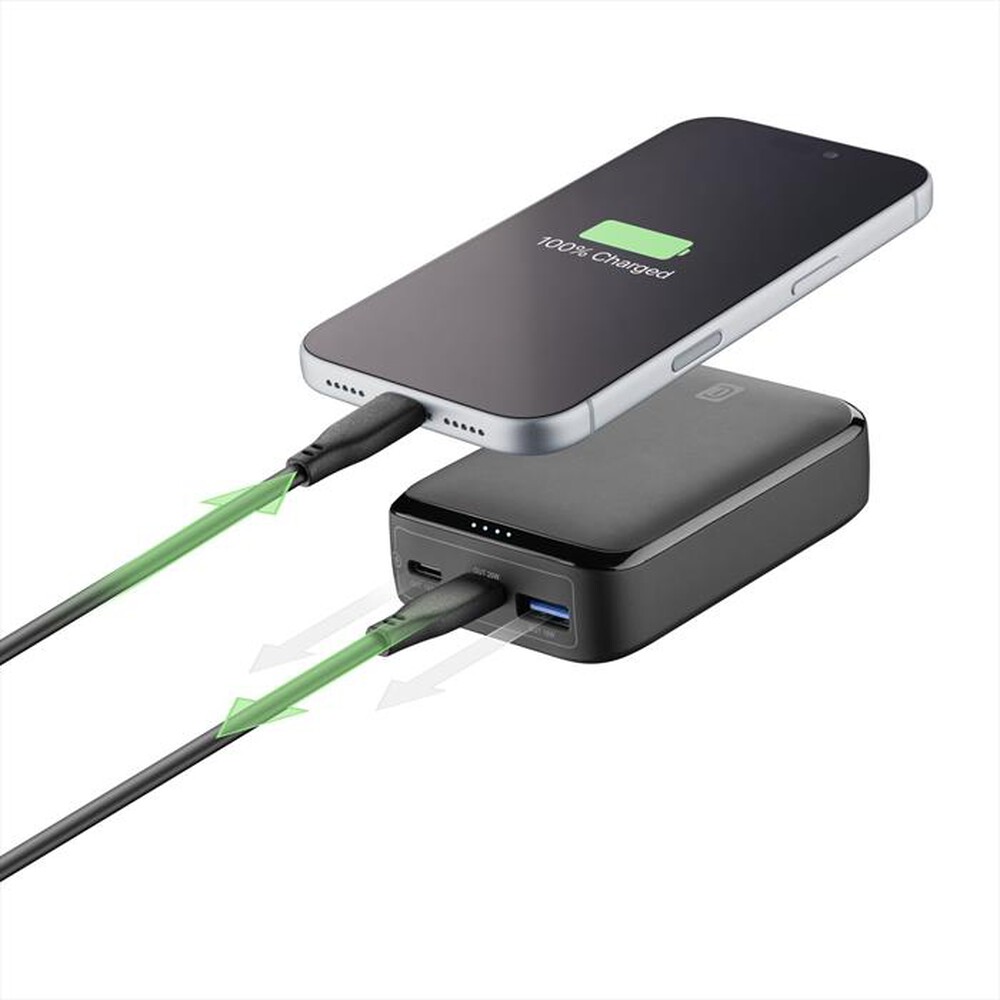 Immagine del prodotto CELLULARLINE - Power Bank Essence Promo 10.000mAh PD fino a 20W-Nero