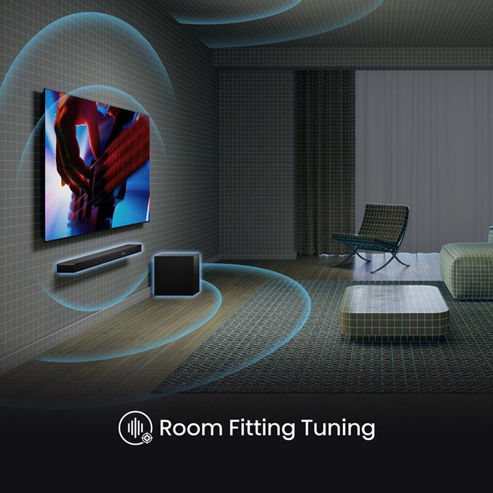 Immagine del prodotto HISENSE - Soundbar 440W + Subwoofer 240W AX3120Q-NERO