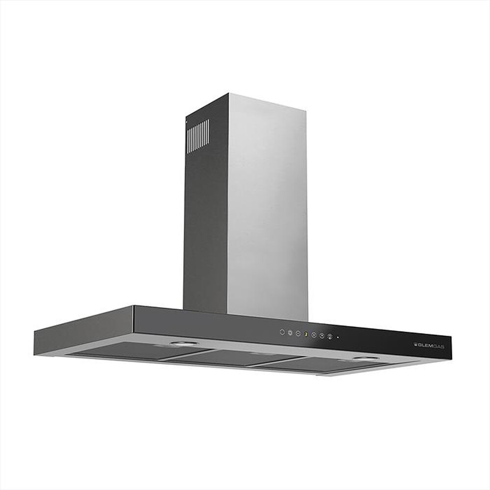 Immagine del prodotto GLEM GAS - Cappa a parete GHB990IXA Classe A-Nero / Acciaio Inox