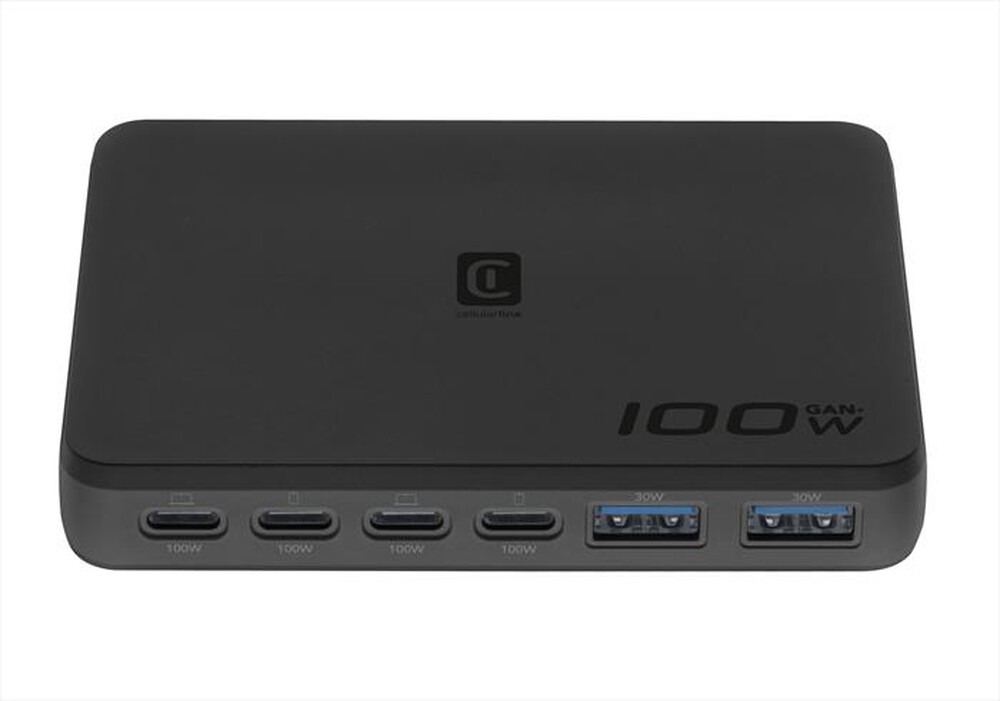Immagine del prodotto CELLULARLINE - Caricabatterie da rete desk station 100W-Nero