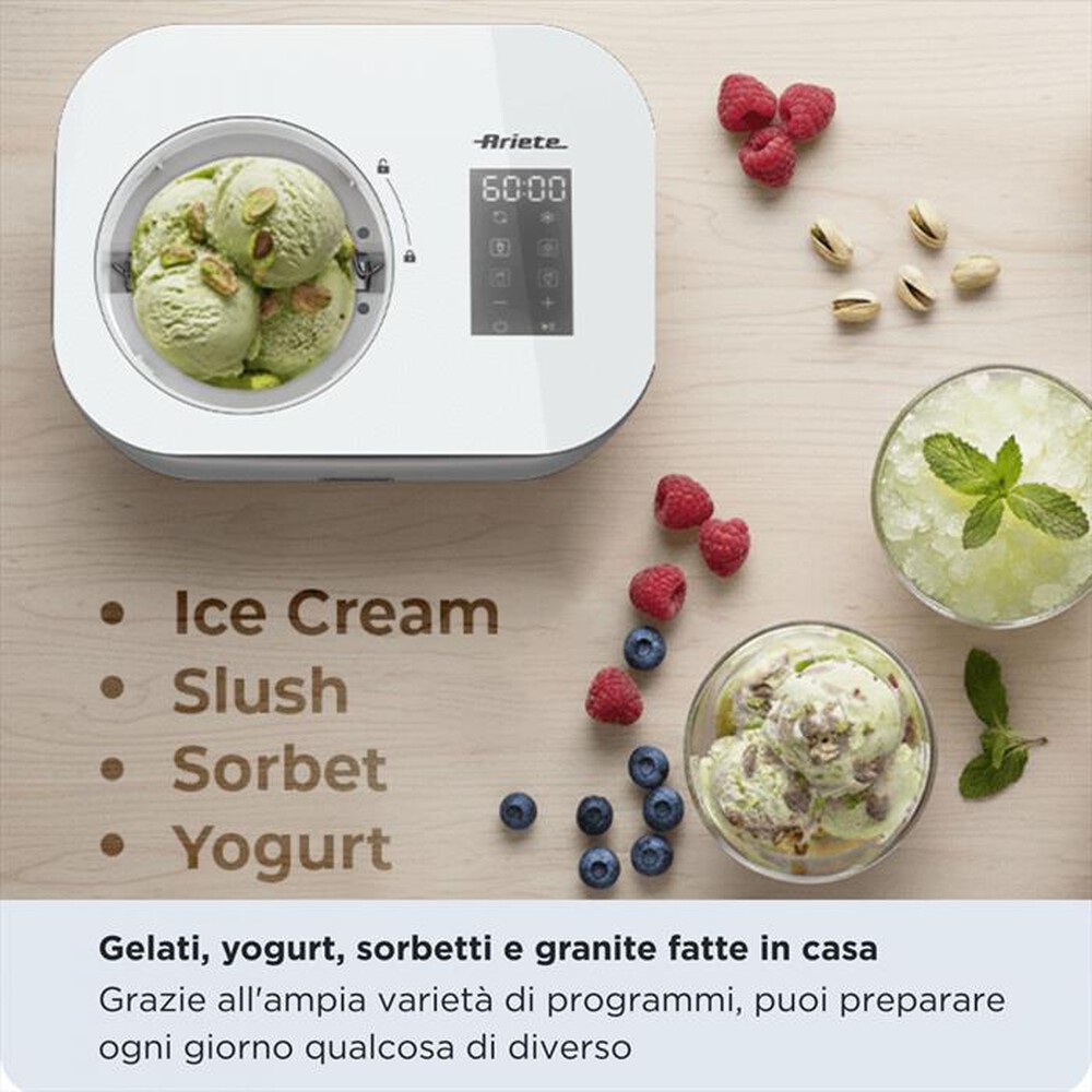 Immagine del prodotto ARIETE - Gelatiera con compressore 644 GRAN GELATO 4IN1-Acciaio inox
