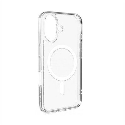 PURO - Cover in TPU+PC LITE MAG per iPhone 16 Plus-Trasparente