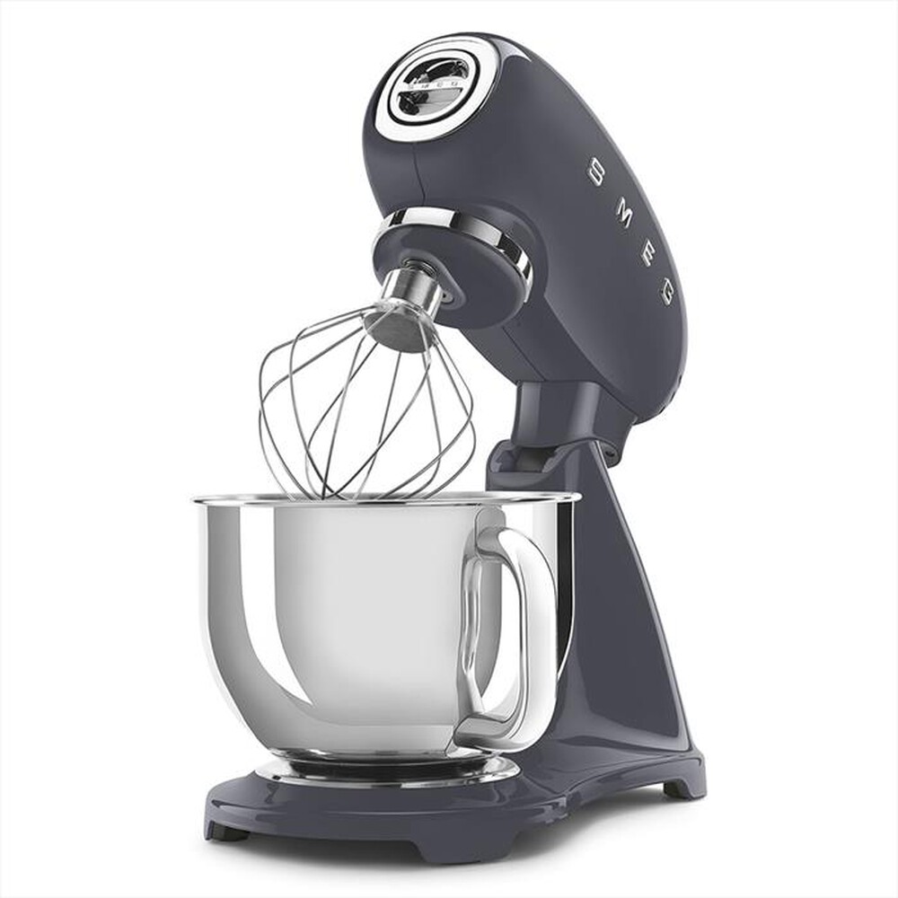 "SMEG - Impastatrice Full Color 50's Style – SMF03GREU-Grafite"