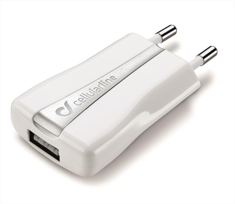 Immagine del prodotto CELLULARLINE - Caricabatteria da Viaggio ACHUSBCOMPACIPHONE-Bianco