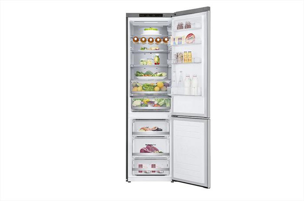 "LG - Frigorifero combinato GBB72NSVGN Classe D 419lt-Acciaio inossidabile"