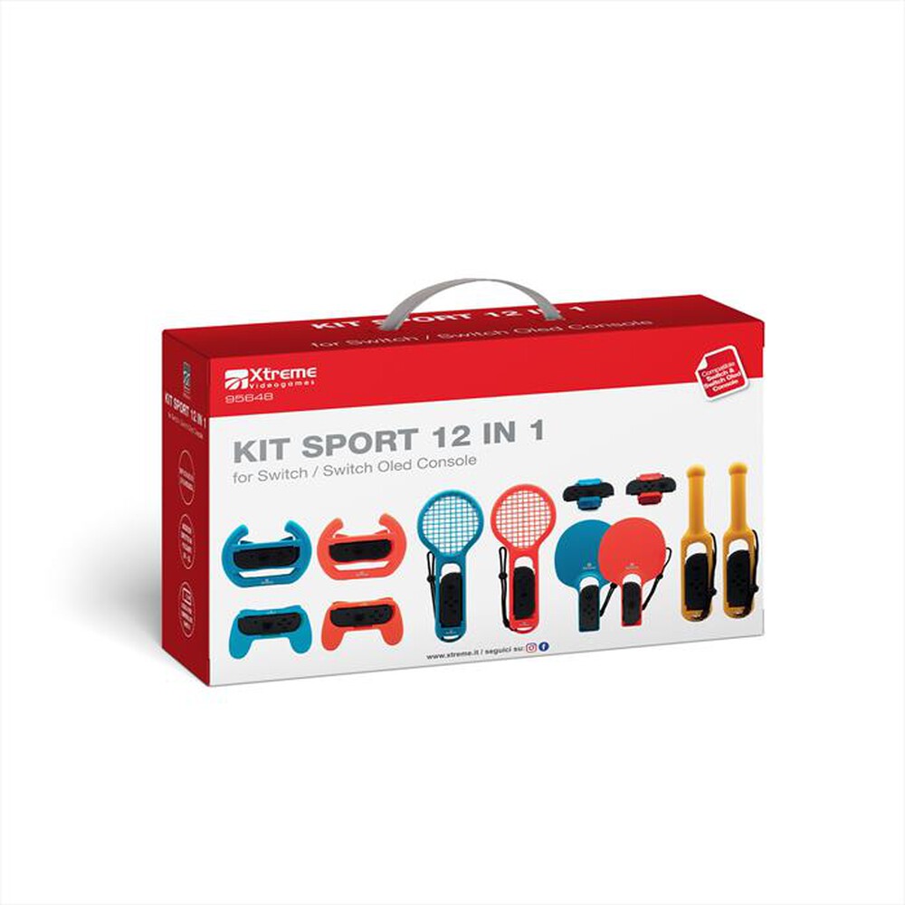 Immagine del prodotto XTREME - KIT SPORT 12 IN 1-ROSSO/BLU/GIALLO