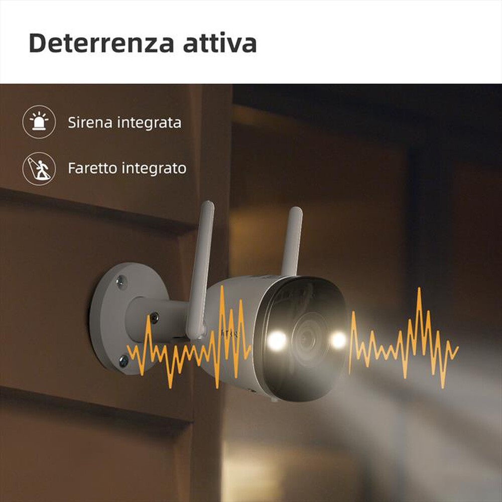 "IMOU - BULLET 2S TELECAMERA DA ESTERNO IP67-BIANCO"