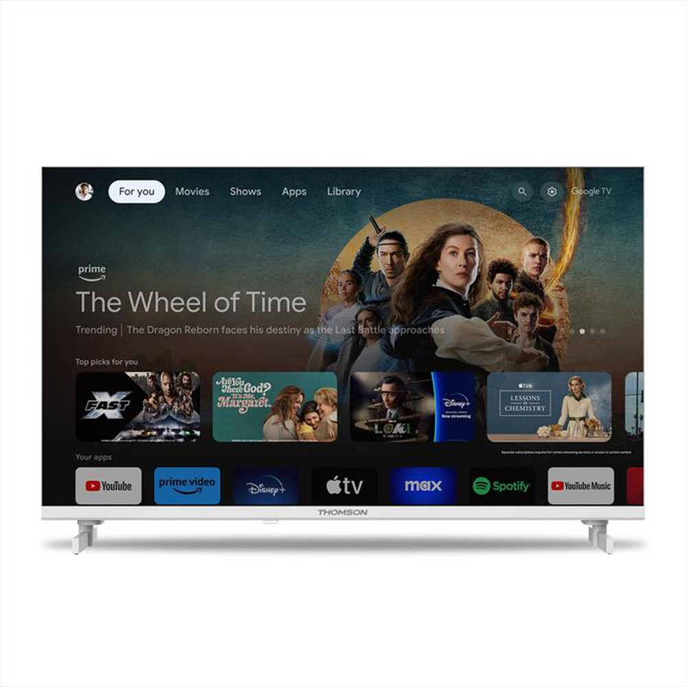 "THOMSON - Smart TV LED HD READY 32\" 32HG2S14W-Bianco"