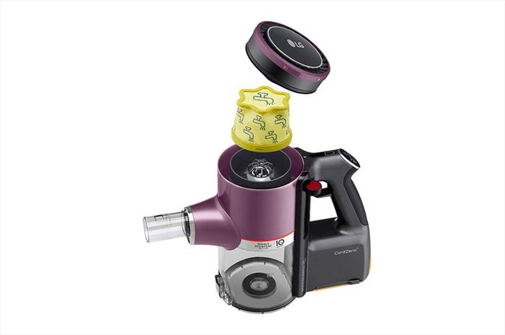 "LG - Aspirapolvere ricaricabile A9K-ULTRA-Nero, Bordeaux"
