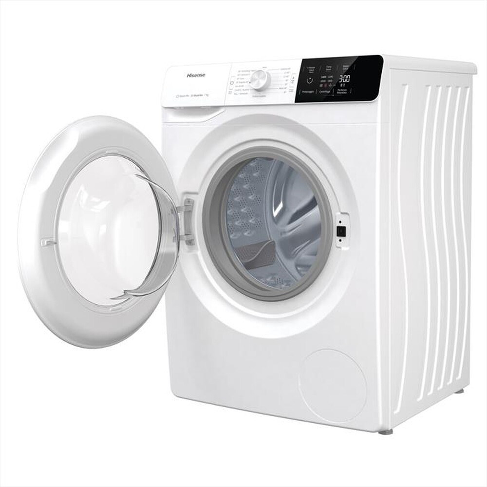"HISENSE - Lavatrice WFGE70141VM/S 7 Kg Classe B-Bianco"