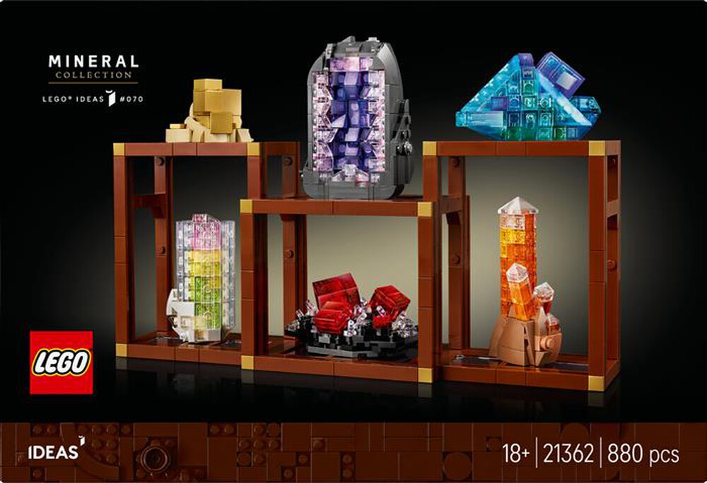Immagine del prodotto LEGO - IDEAS Collezione di minerali 21362