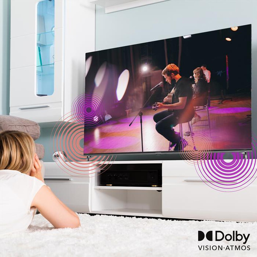 "STRONG - Smart TV LED UHD 4K 55\" SRT55UD7553-argento"
