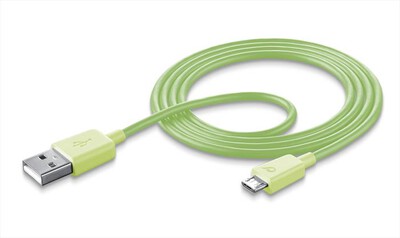 CELLULARLINE - USB Data Cable - Lightning-Verde