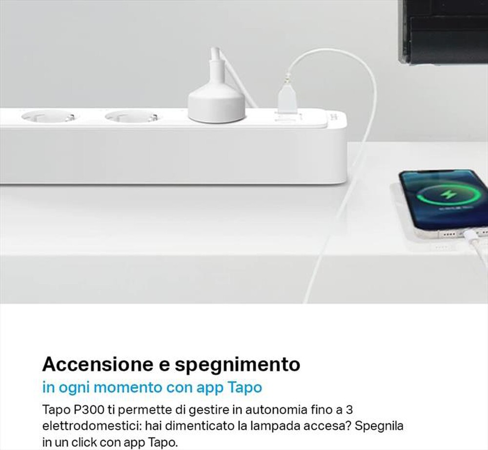 "TP-LINK - TAPO P300 SMART WI-FI POWER STRIP"