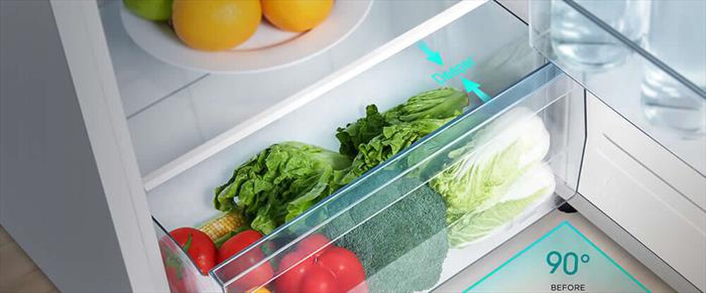 Immagine del prodotto HISENSE - Frigorifero 2 porte RT267D4ABE Classe E 206 lt-Nero