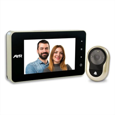 AYR - DIGITAL DOOR VIEWER 758-NICKEL