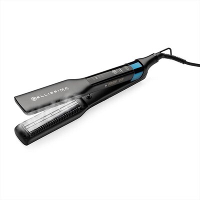 BELLISSIMA IMETEC - Piastra a vapore STYLE EXPERT STEAM ELIXIR-Black e Ottanium
