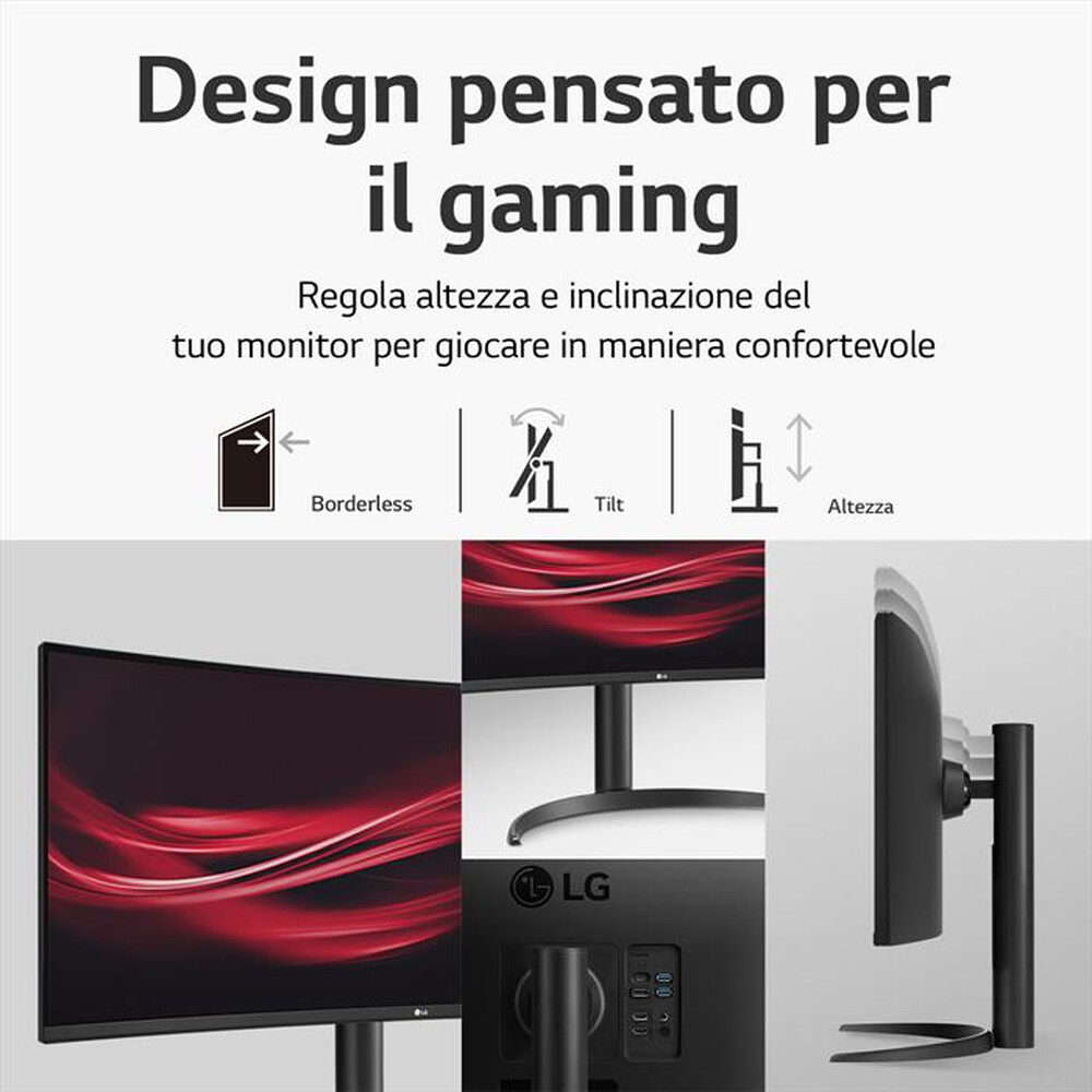 "LG - Monitor LED 34\" 34WP65CP-Nero"