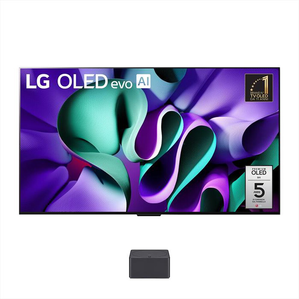 "LG - Smart TV OLED evo UHD 4K 65\" Serie M4 OLED65M49LA-Argento"