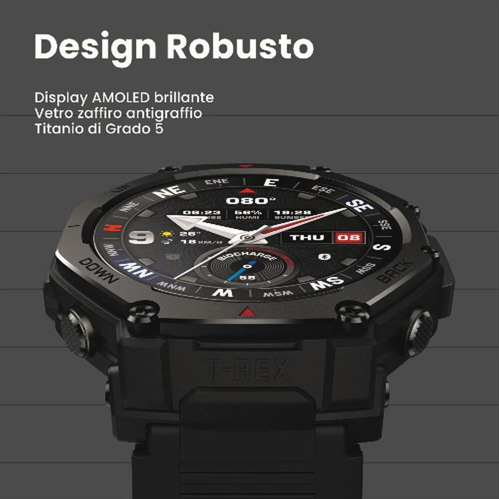 Immagine del prodotto AMAZFIT - Smartwatch T-REX 3 PRO 48MM-BLACK
