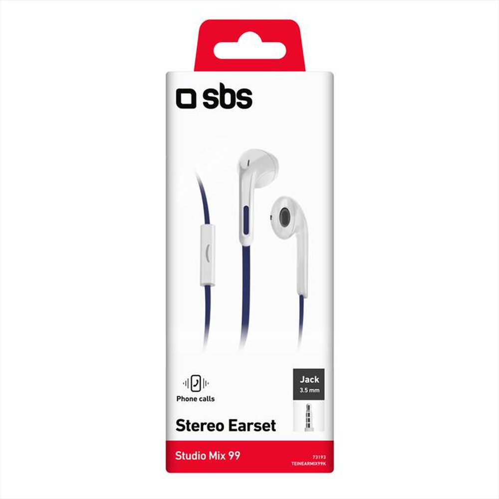 "SBS - TEINEARMIX99K-BLU"