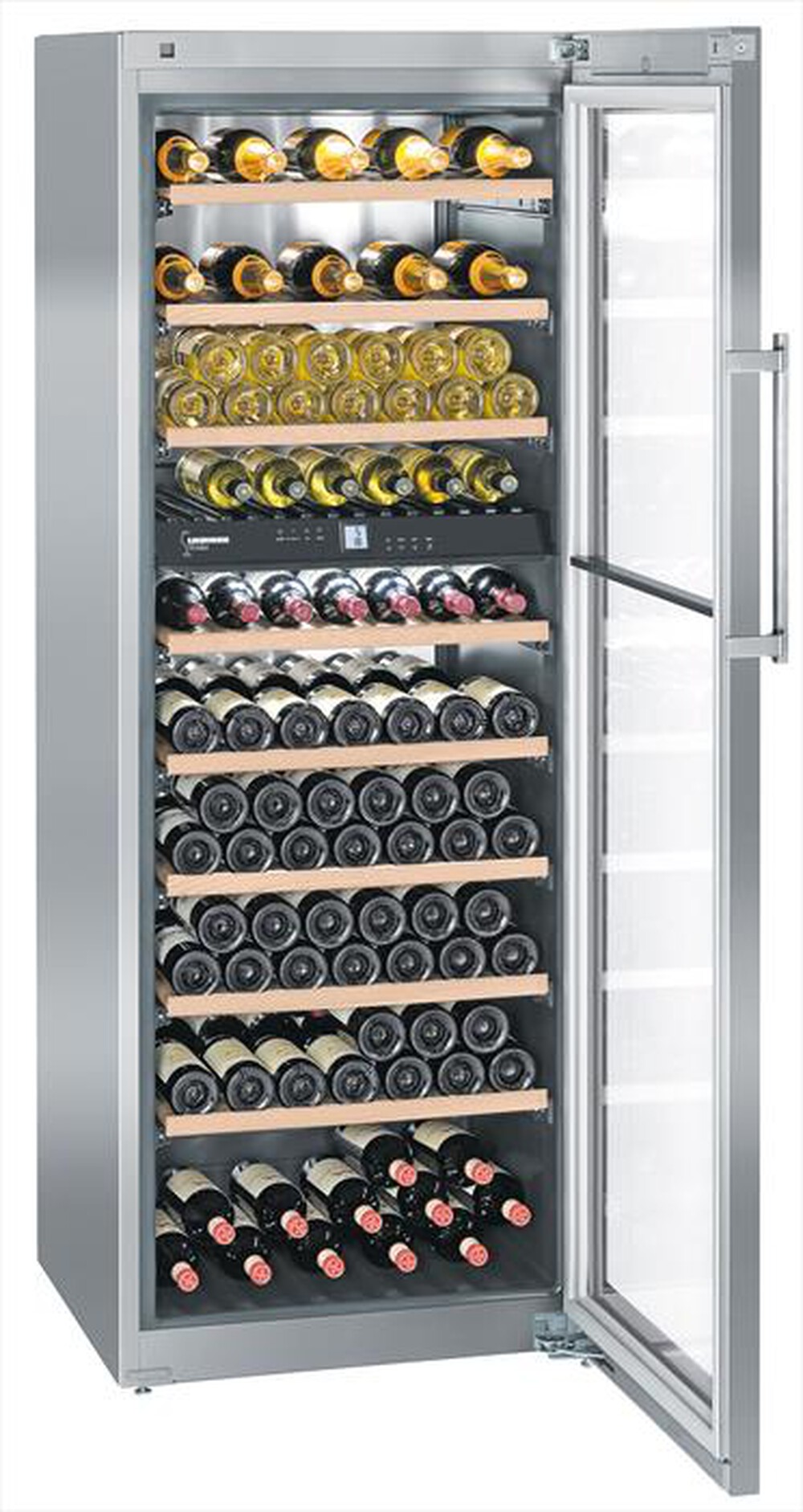 "LIEBHERR - Cantinetta WTES 5972-22 Classe G 211 bottiglie-Acciaio satinato"