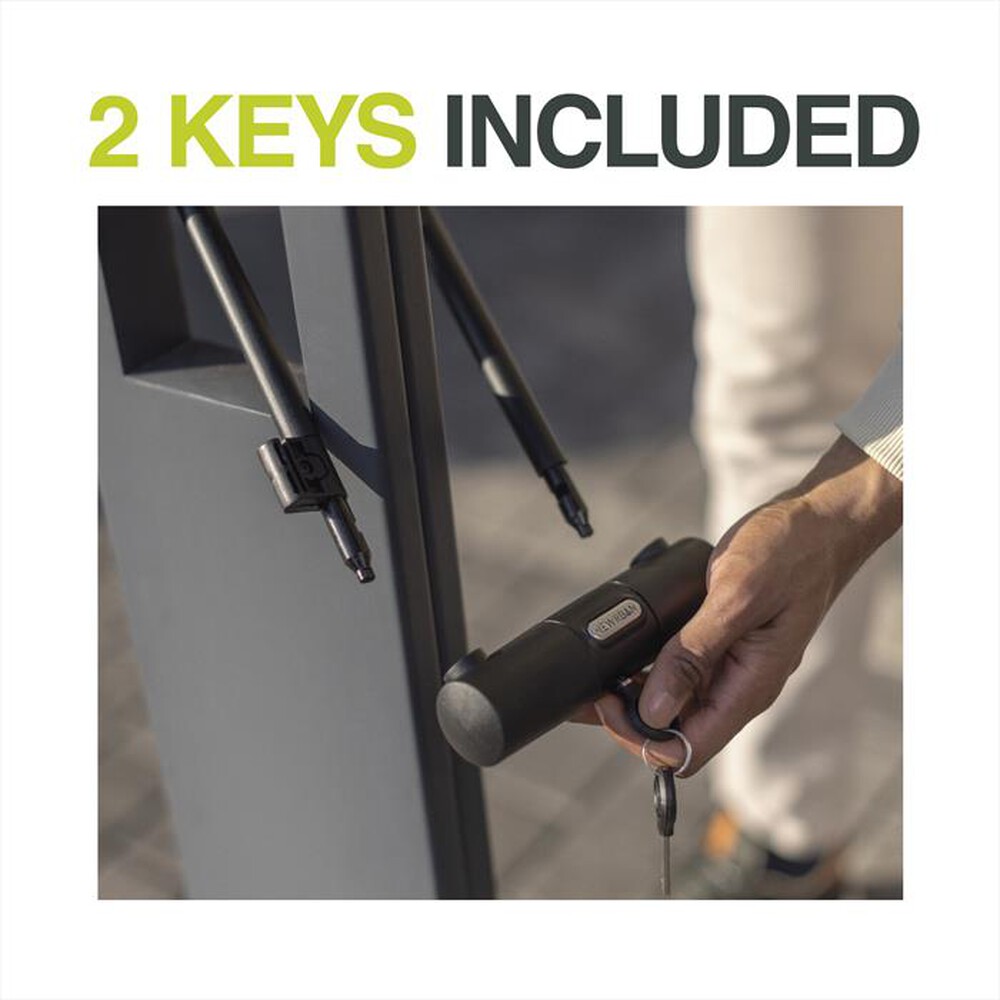 Immagine del prodotto NEWRBAN - Lucchetto extra strong e resistente NEWMLOCKUK-Nero