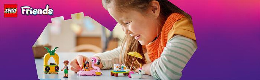 Immagine del prodotto LEGO - FRIENDS Pool Party unicorno e fenicottero 42658