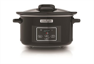 Crock Pot - SLOW COOKER 4,7 LT COPERCHIO CERNIERA-Black