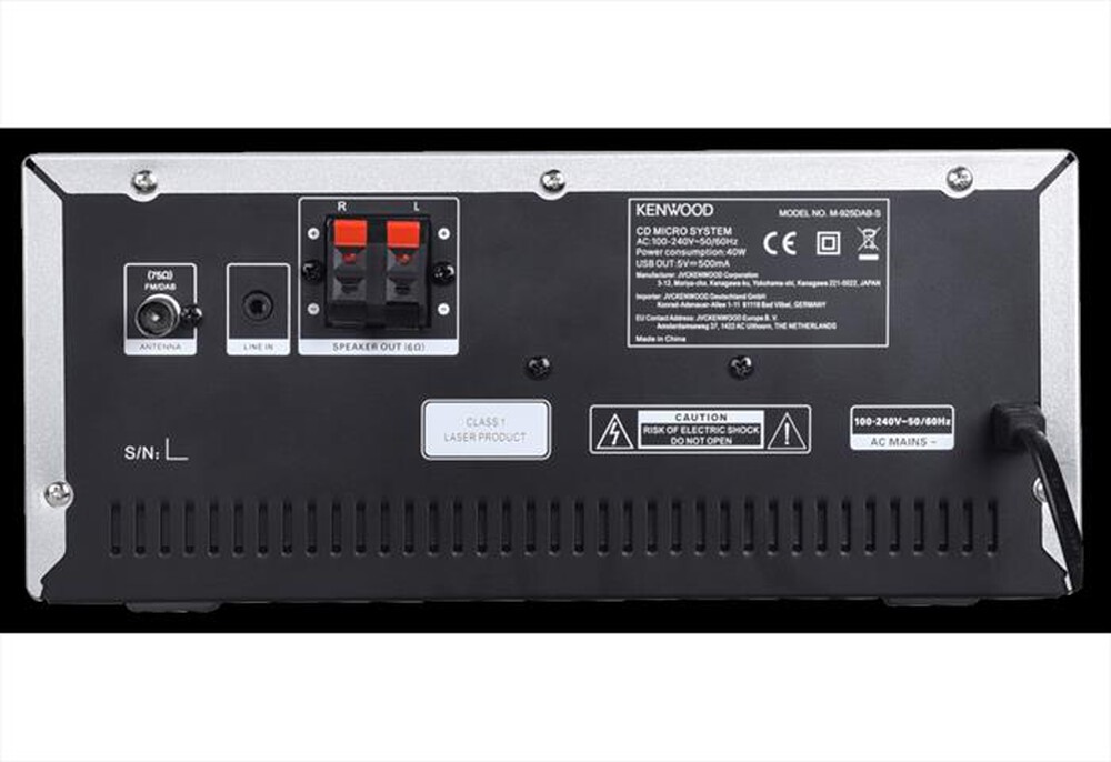 Immagine del prodotto KENWOOD - Micro HiFi M-925DAB-SILVER
