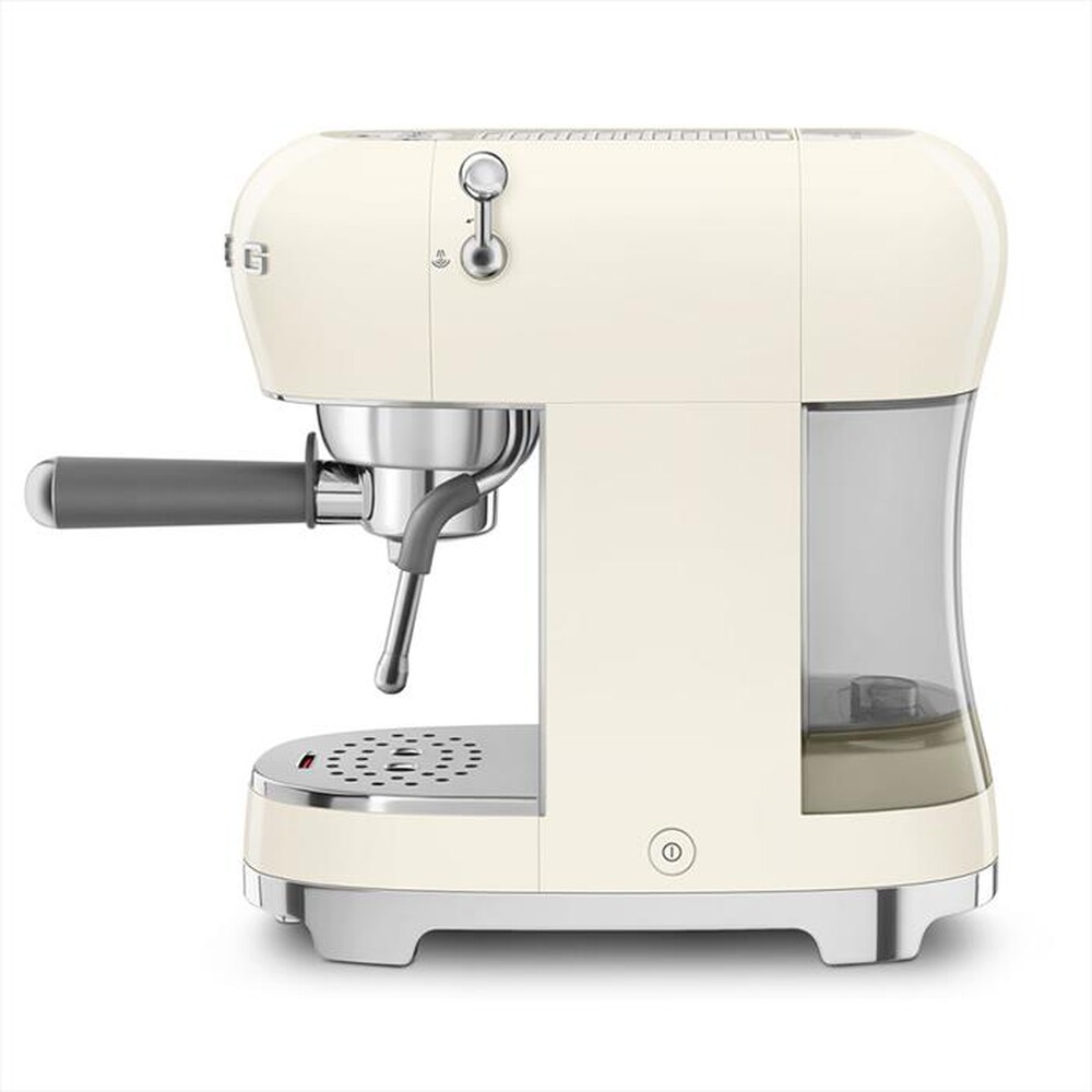 "SMEG - Macchina da Caffè Espresso 50's Style ECF02CREU-Panna"