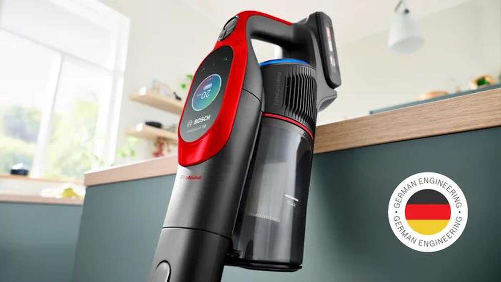 "BOSCH - Aspirapolvere ricaricabile BCS1041PET-Black,Red"