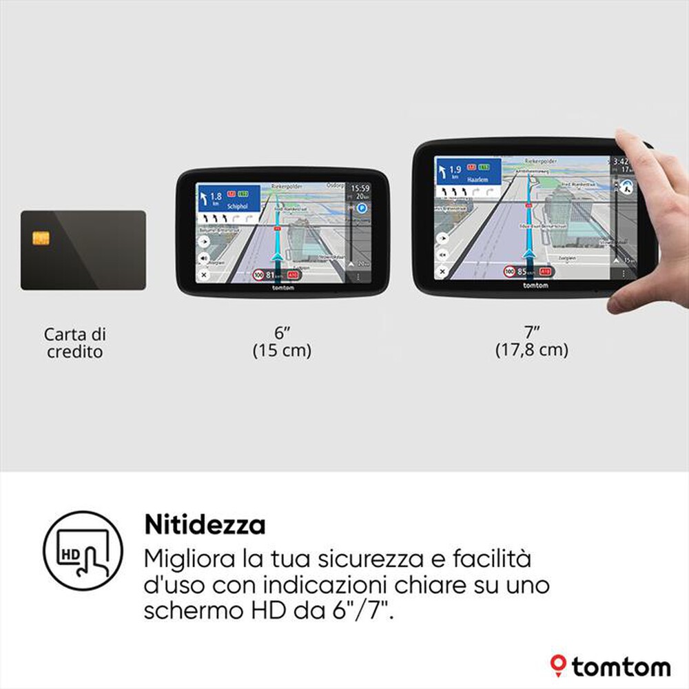 Immagine del prodotto TOM TOM - Navigatore portatile GO EXPERT PLUS 6"-Nero