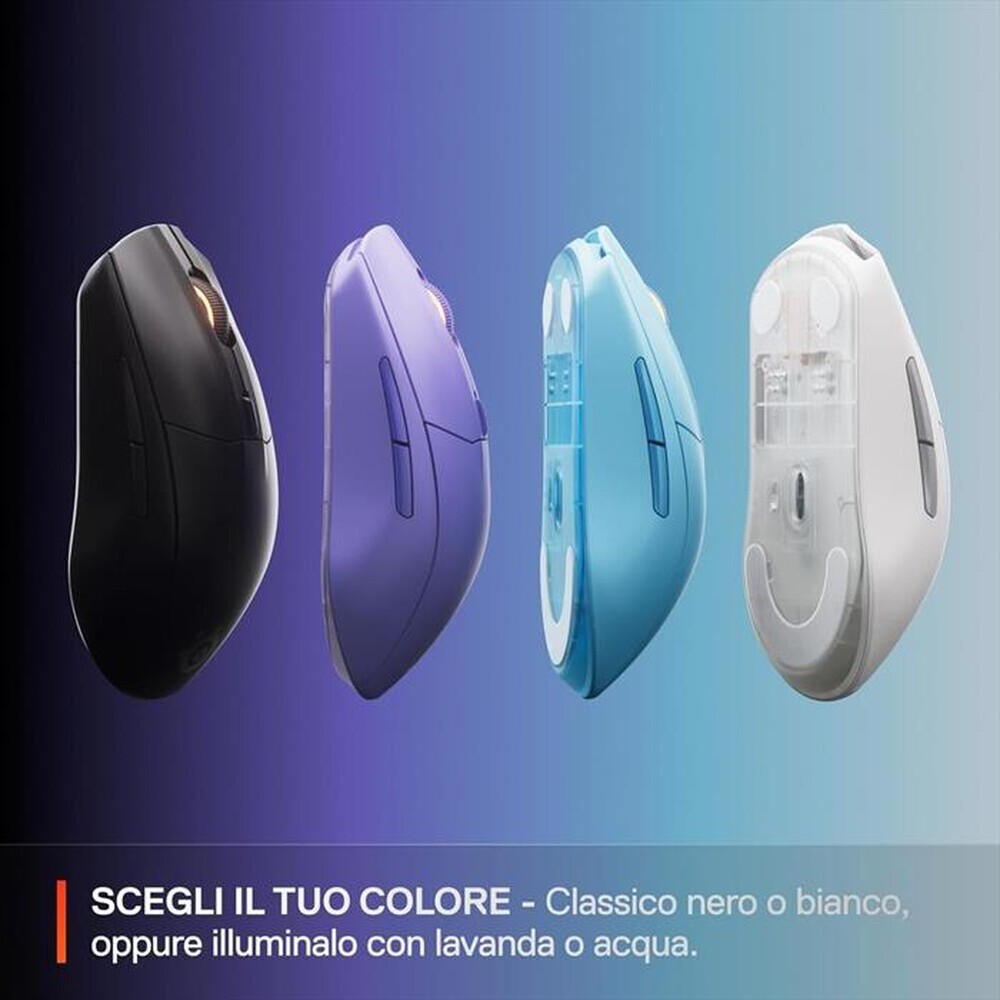 Immagine del prodotto STEELSERIES - Mouse RIVAL 3 WIRELESS GEN 2-Azzurro