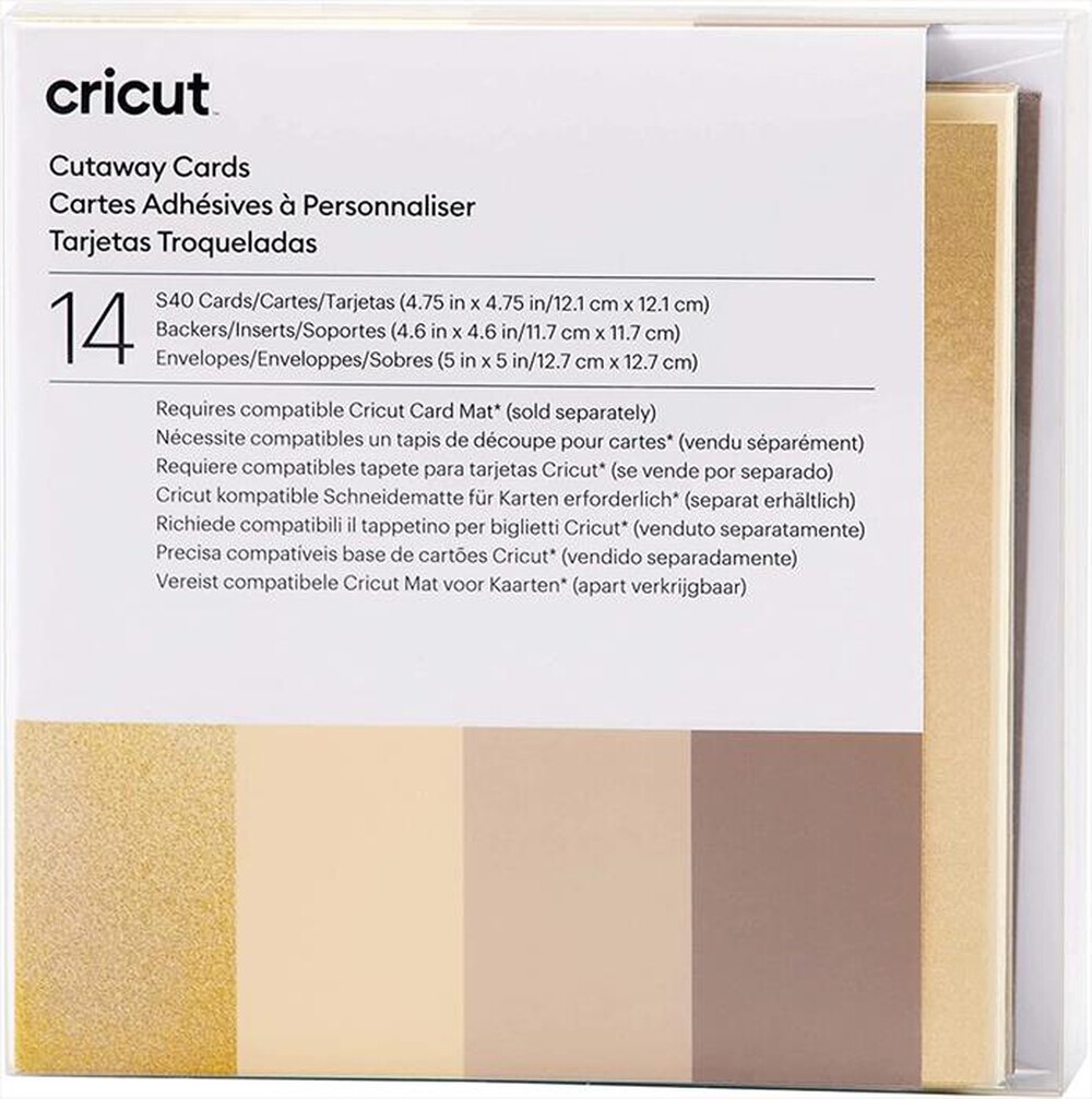 Immagine del prodotto CRICUT - CHAWAY CARDS NEUTRO S40