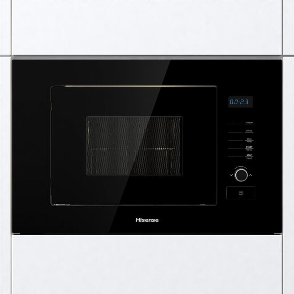 "HISENSE - Forno microonde da incasso HB20MOBX5G-Vetro Nero"