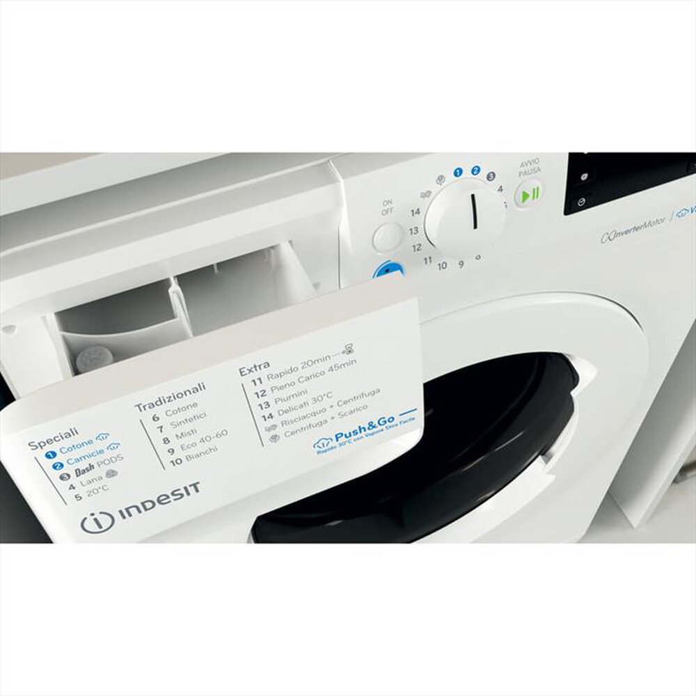 "INDESIT - Lavatrice BWE 71295X WV IT 7 Kg Classe B-Bianco"