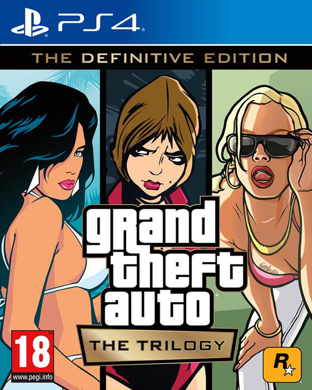"ROCKSTAR GAMES - GRAND THEFT AUTO: THE TRILOGY - THE DEFINITIVE ED."