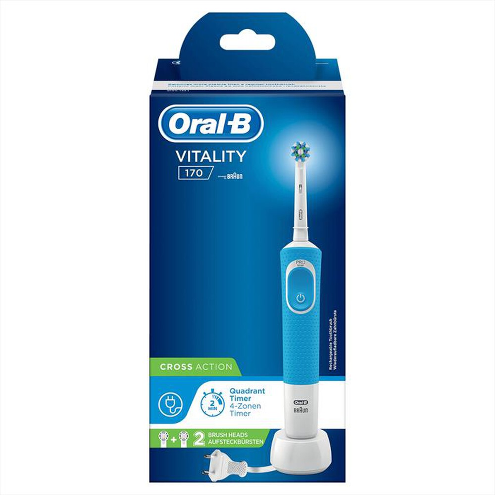"ORAL-B - VITALITY 170 CROSSACTION-BLU"