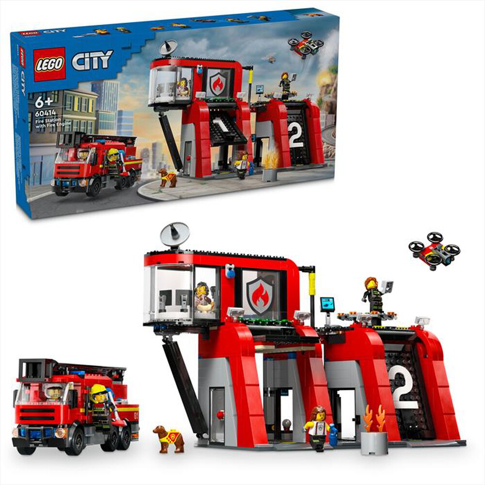 Immagine del prodotto LEGO - CITY Fire Caserma dei pompieri e autopompa 60414