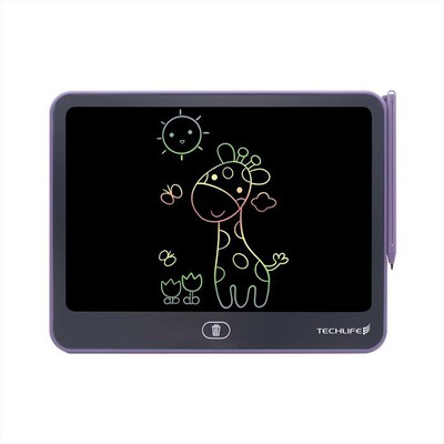TECHLIFE - Lavagnetta per bambini TLIT0019-VIOLET