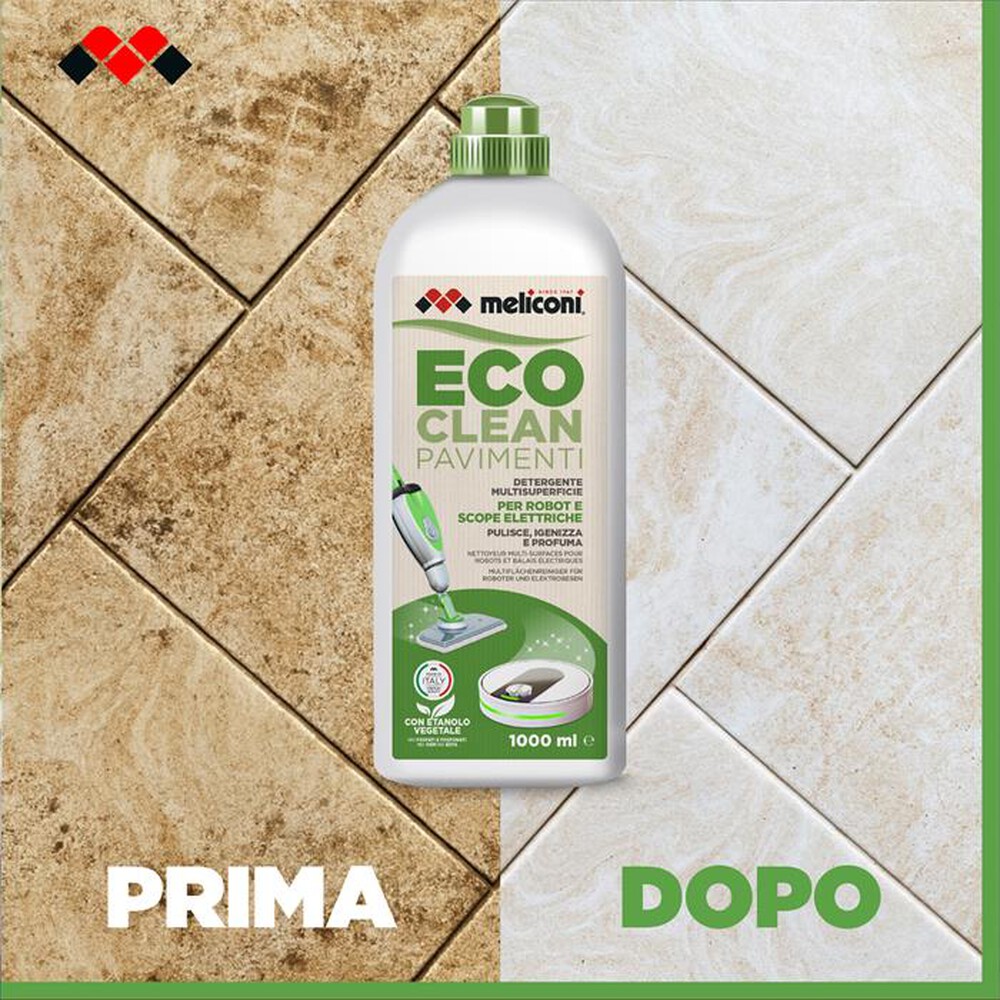 Immagine del prodotto MELICONI - Detergente pavimenti scope elettriche ECO CLEAN-Bianco