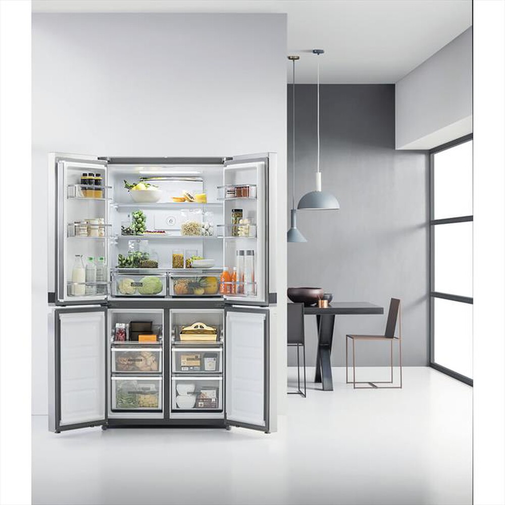 "WHIRLPOOL - Frigorifero 3 e più porte WQ9 B1L Classe F 677lt-Acciaio inossidabile"