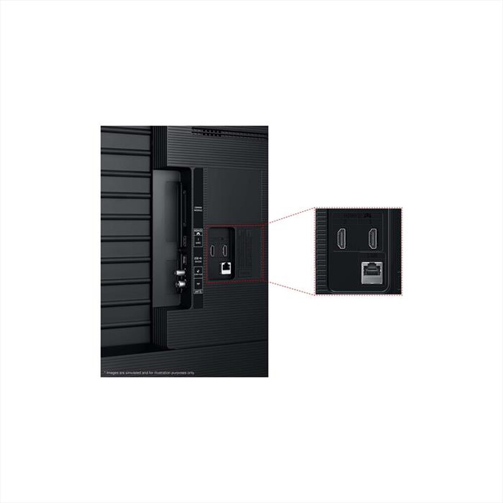 Immagine del prodotto SAMSUNG - Smart TV Mini LED 4K AI 65" UE65M80HAUXZT-Titan Black