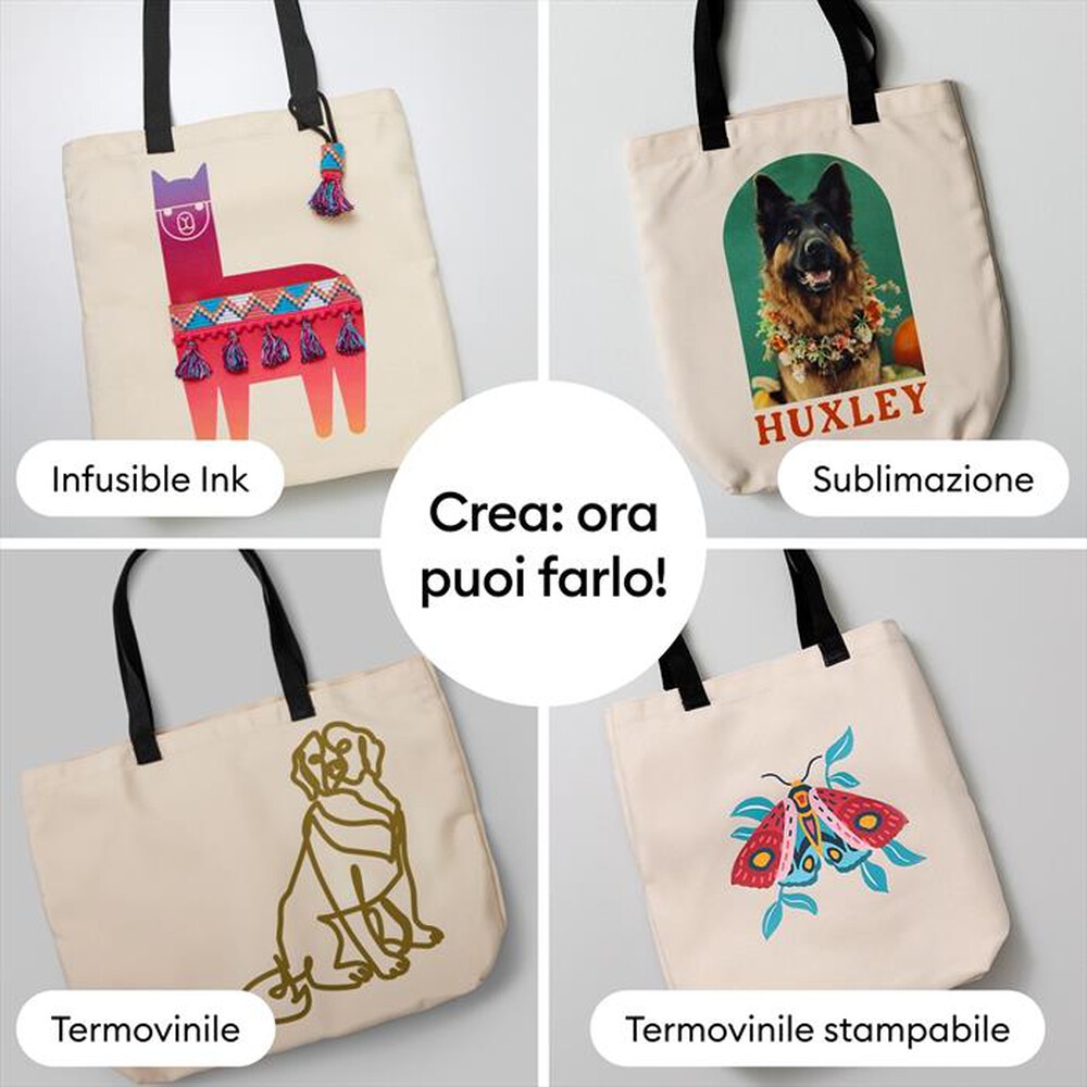 Immagine del prodotto CRICUT - Borsa shopper personalizzabile grande-Bianco
