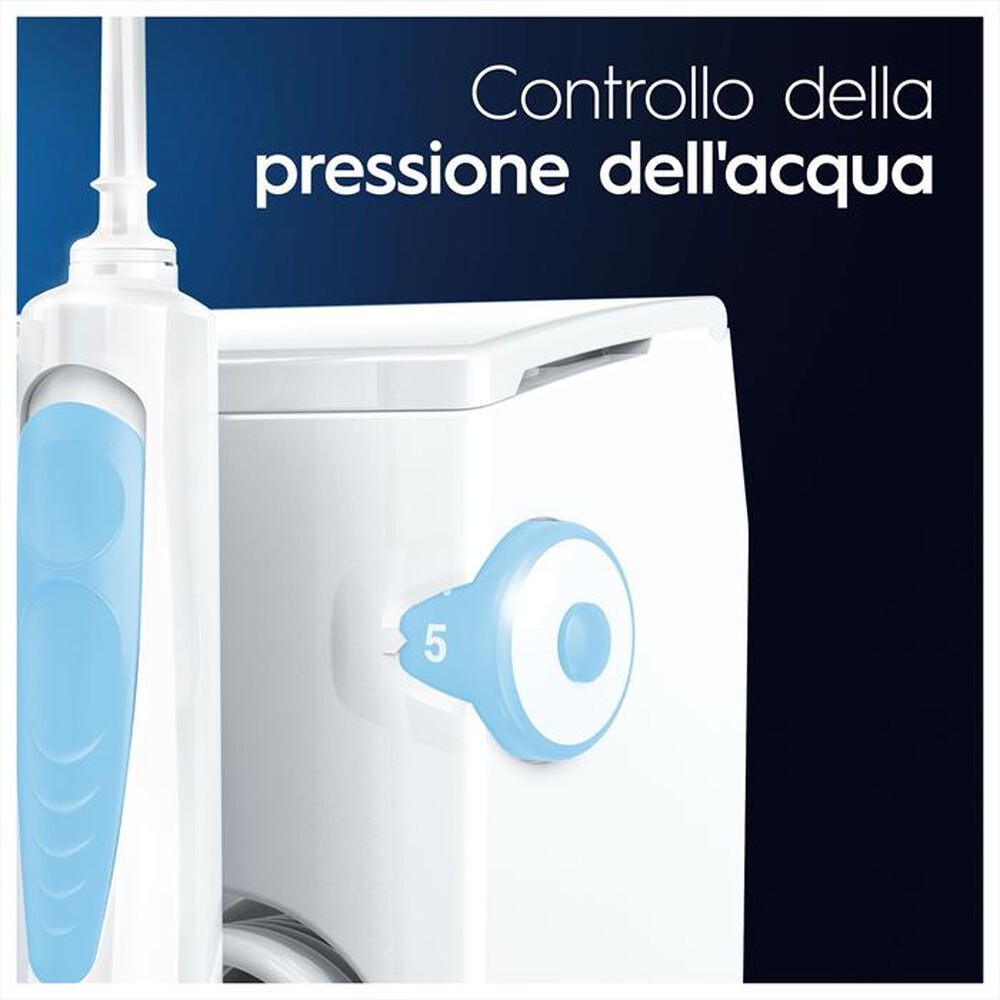 "ORAL-B - Idropulsore HEALTH CENTER-Bianco"