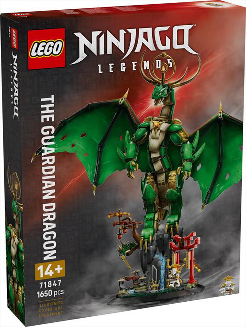 "LEGO - DRAGO-GUARDIANO-,"