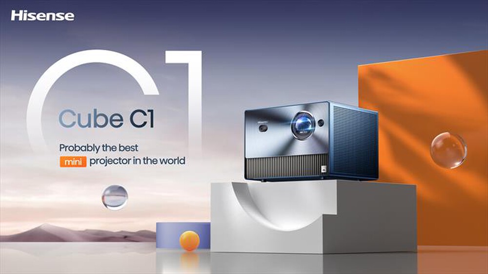 Immagine del prodotto HISENSE - Videoproiettore C1-Silver/Blue