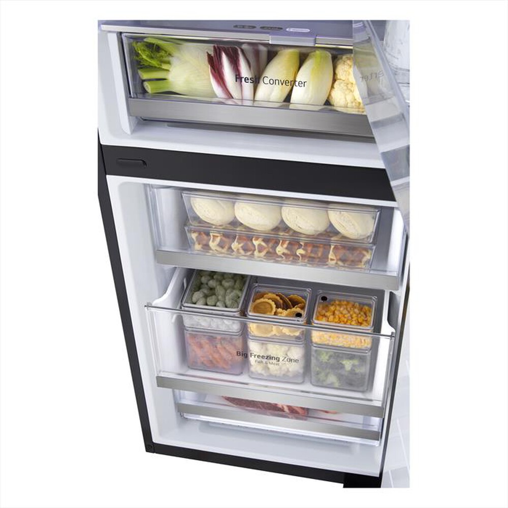 "LG - Frigorifero combinato GBG719MDNN Classe D 352L-Multicolour"